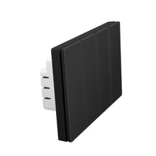 Load image into Gallery viewer, Akubela 4 Gang Black Smart Switch
