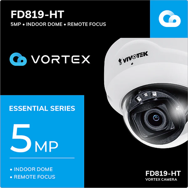 VIVOTEK VORTEX 5MP MOTORISED DOME CAMERA