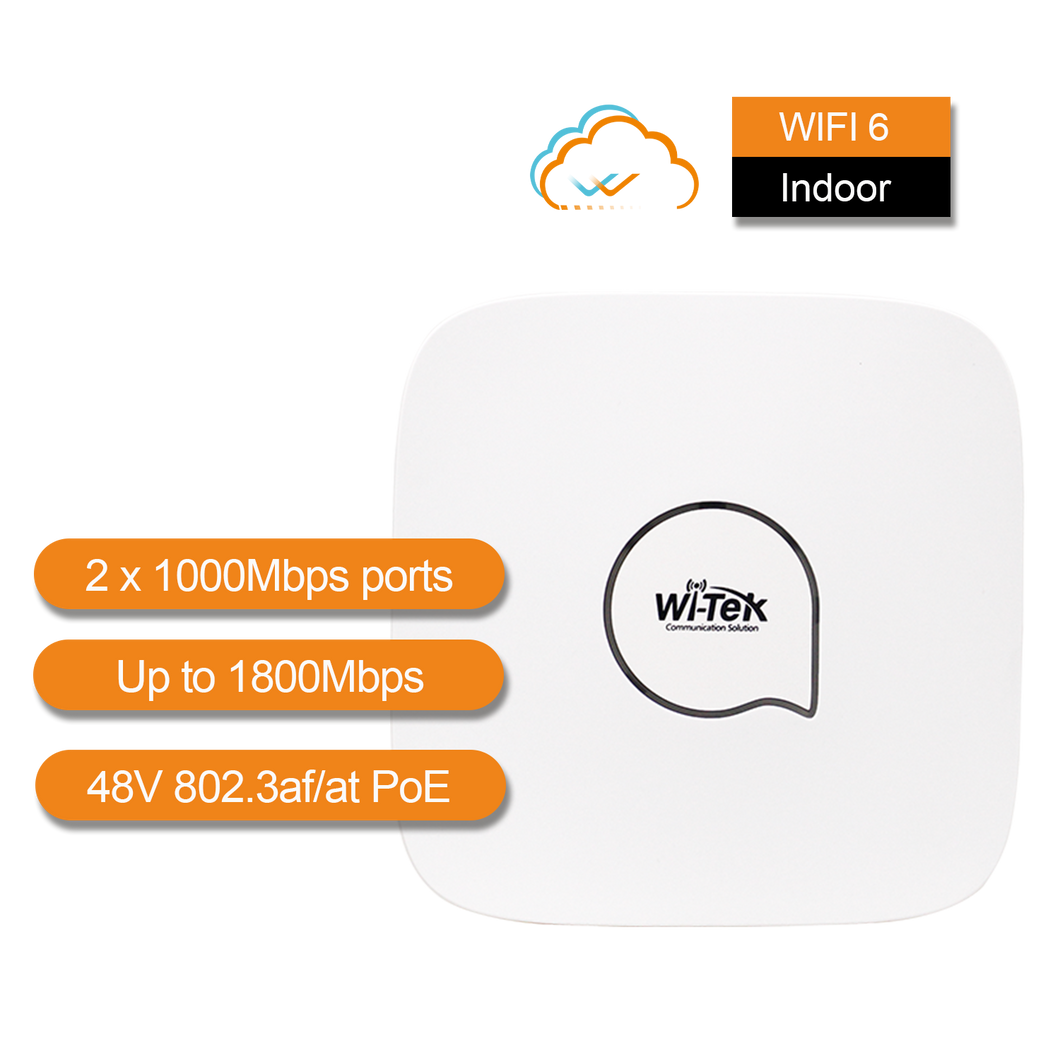 WI-TEK WI-FI 6 CEILING MOUNT ACCESS POINT