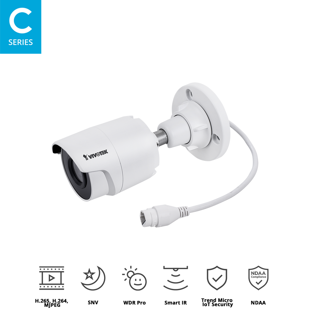 VIVOTEK 5MP FIXED BULLET CAMERA