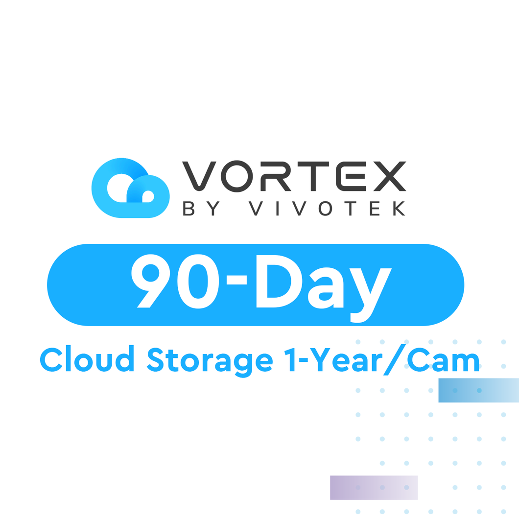 VORTEX 90-D CLOUD STORAGE 1-YEAR