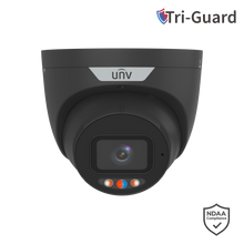 Load image into Gallery viewer, UNV 6MP Triguard TURRET FIXED CAMERA BLACK
