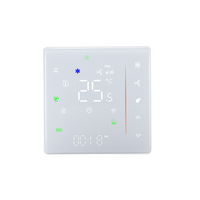 Akubela 24V 4PIPE ZIgbee Fancoil Thermostat White