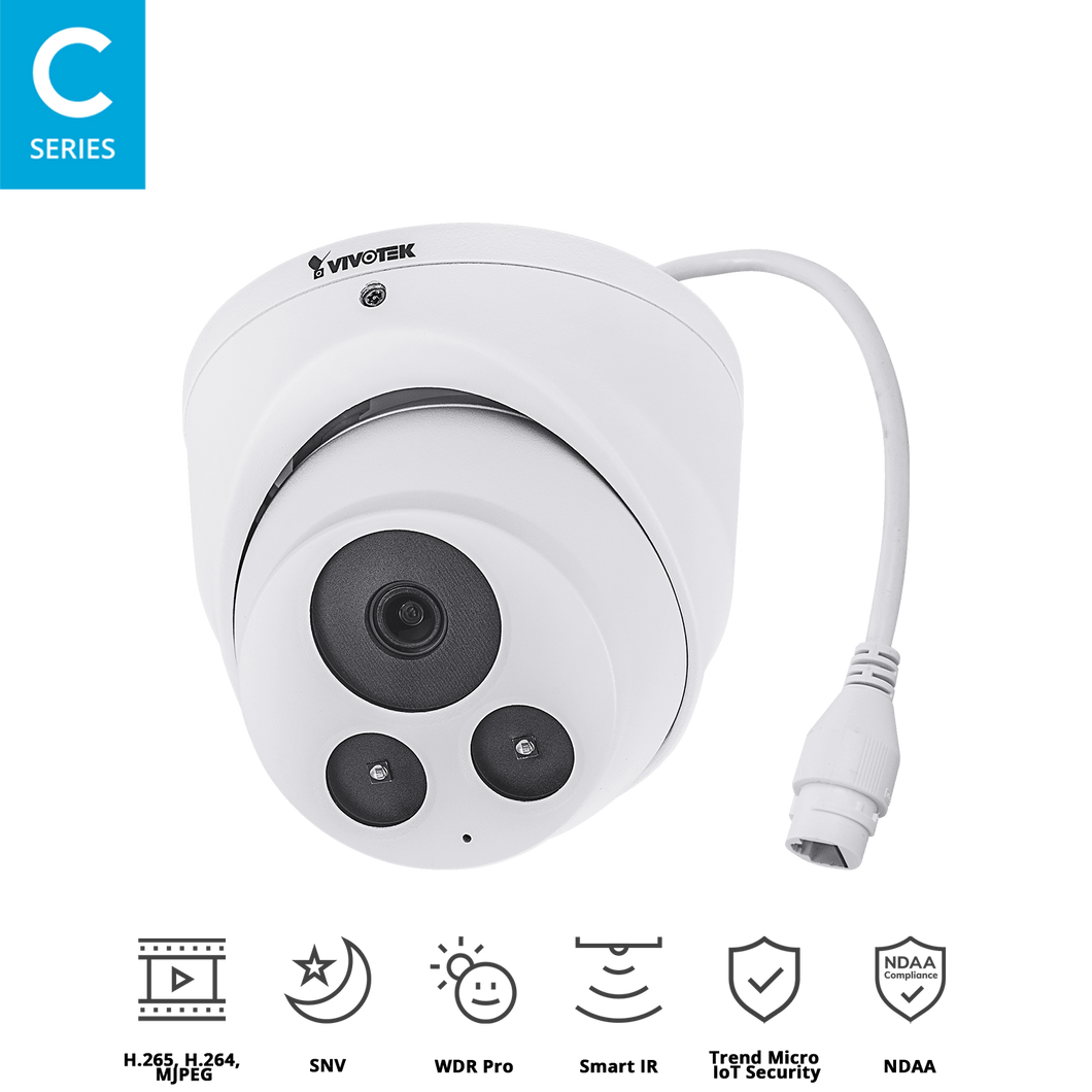 VIVOTEK 5MP FIXED TURRET CAMERA