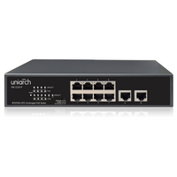 UNIARCH 10-PORT POE SWITCH