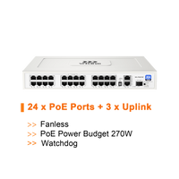 WI-TEK WIKING 24 PORTS POE SWITCH