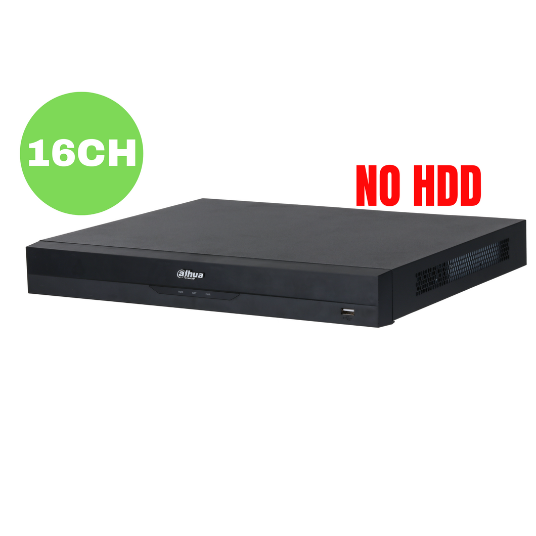 DAHUA 16CH WIZSENSE AI NVR WITHOUT HDD