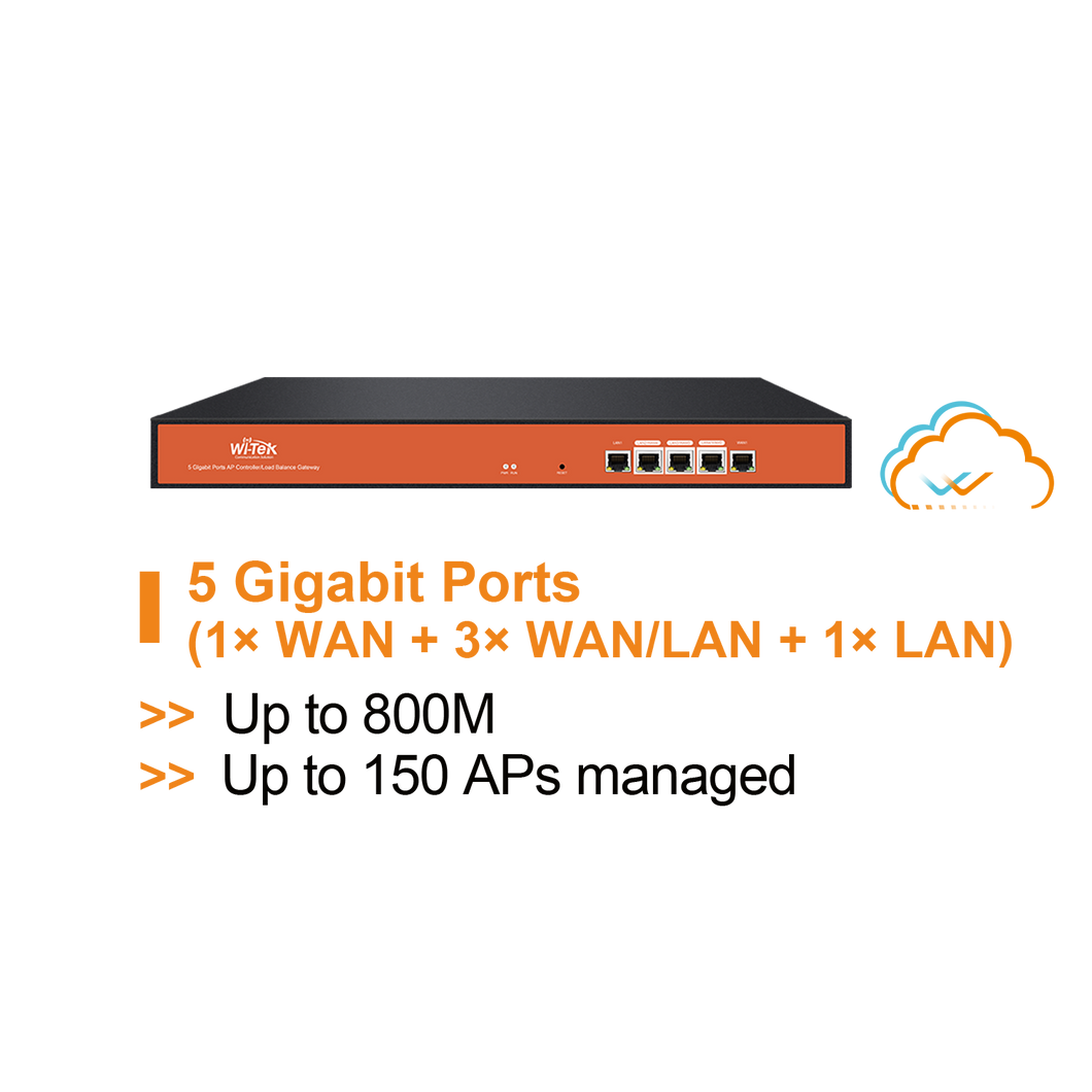 WI-TEK MULTI-WAN GATEWAY WITH MULTI-GIGABIT PORTS