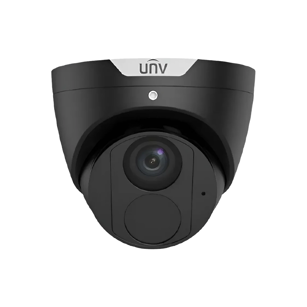 UNV 6MP TURRET FIXED BLACK CAMERA