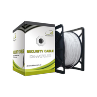4 CORE SECURITY CABLE 7/0.20MM, 300M PULL BOX (WHITE)
