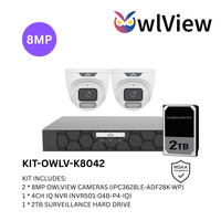 UNV 8MP 4CH OWLVIEW KIT