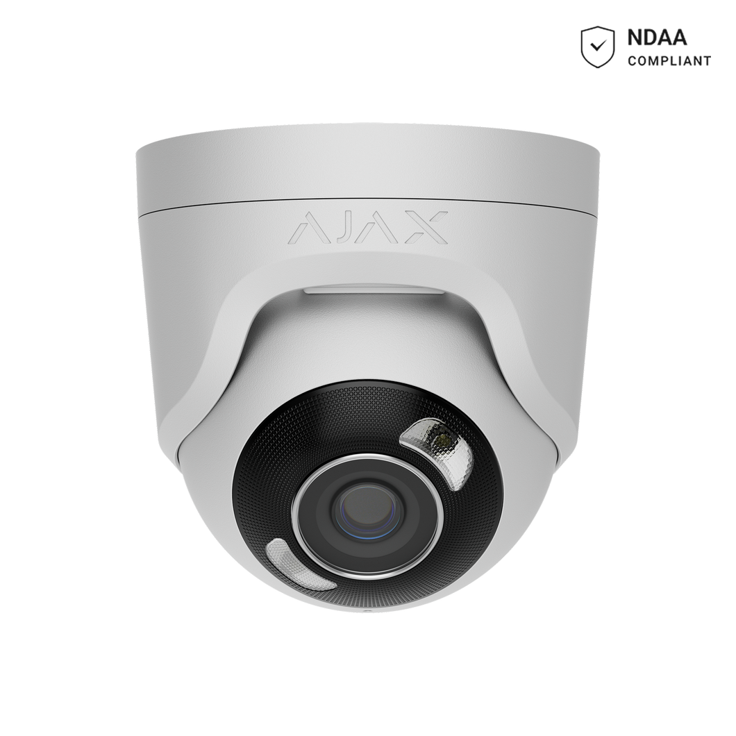 AJAX 5MP 2.8mm TURRET HL CAMERA WHITE