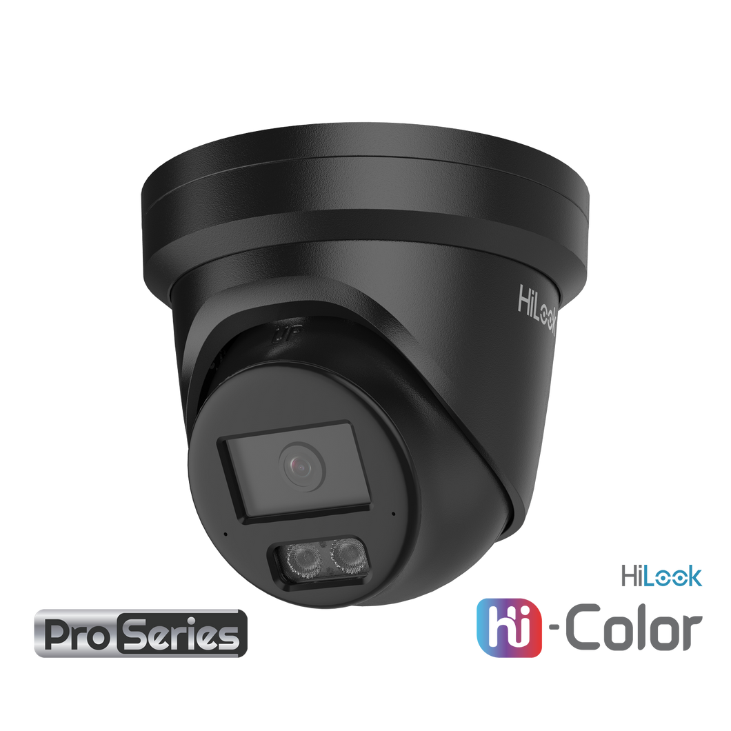HILOOK 6MP TURRET FIXED CAMERA BLACK