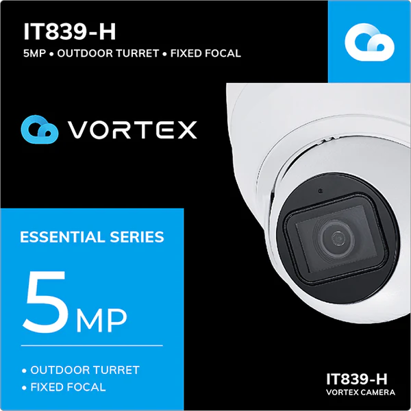 VIVOTEK VORTEX 5MP FIXED TURRET CAMERA