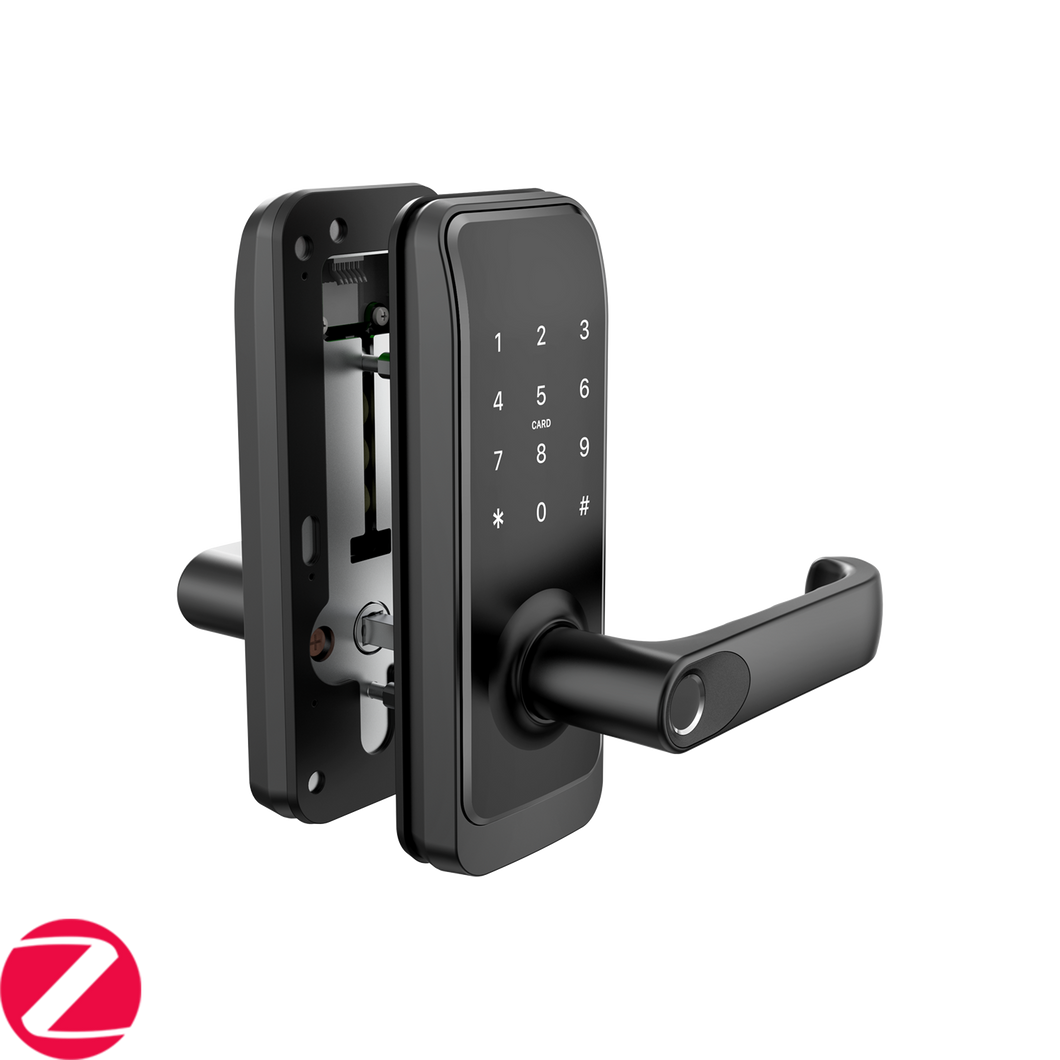 Konec Smart Lock H15B Black Fire-Rated - Zigbee