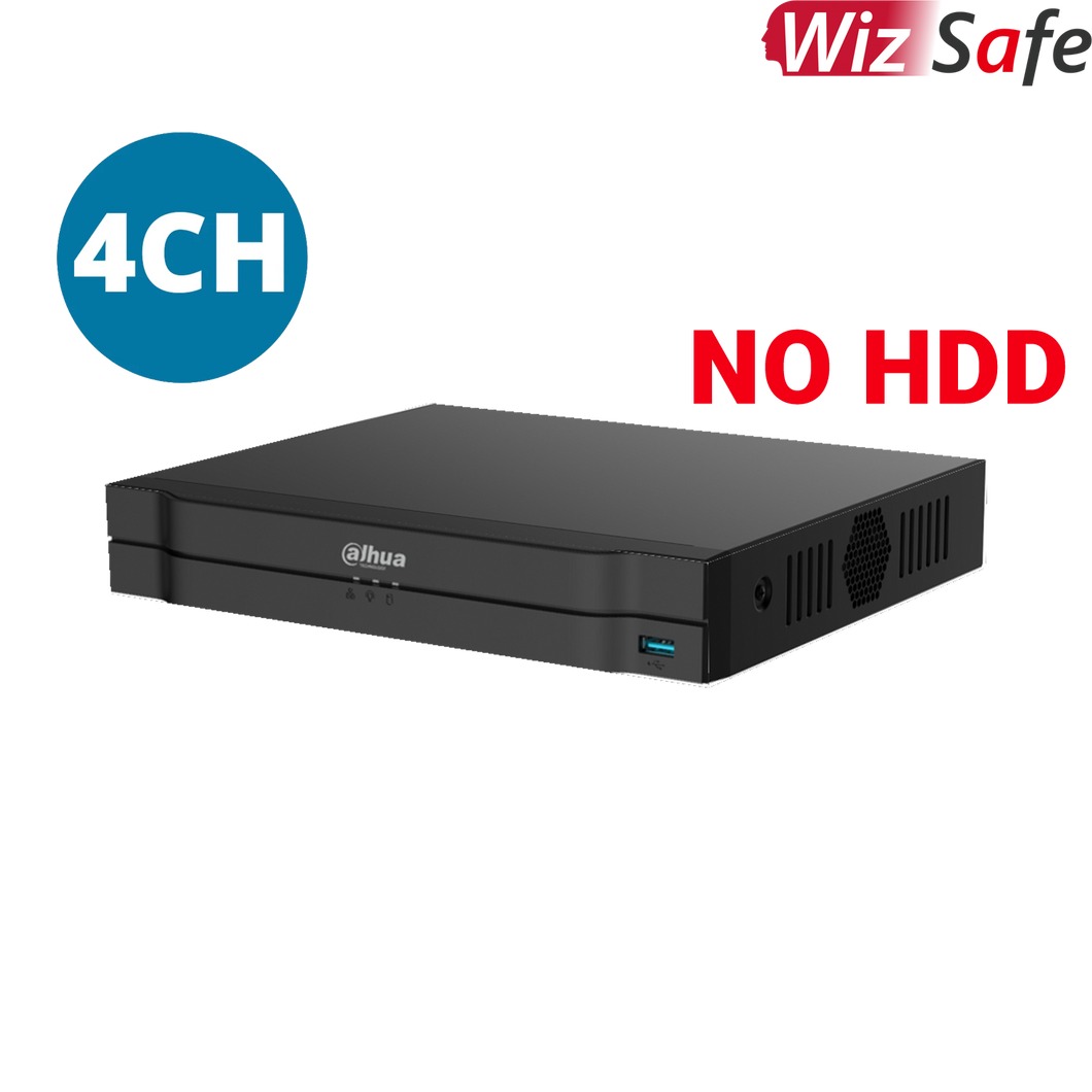 DAHUA WIZSAFE 4CH NVR WITHOUT HDD