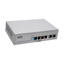 Load image into Gallery viewer, WI-TEK ECONOMIC 4 PORTS POE SWITCH
