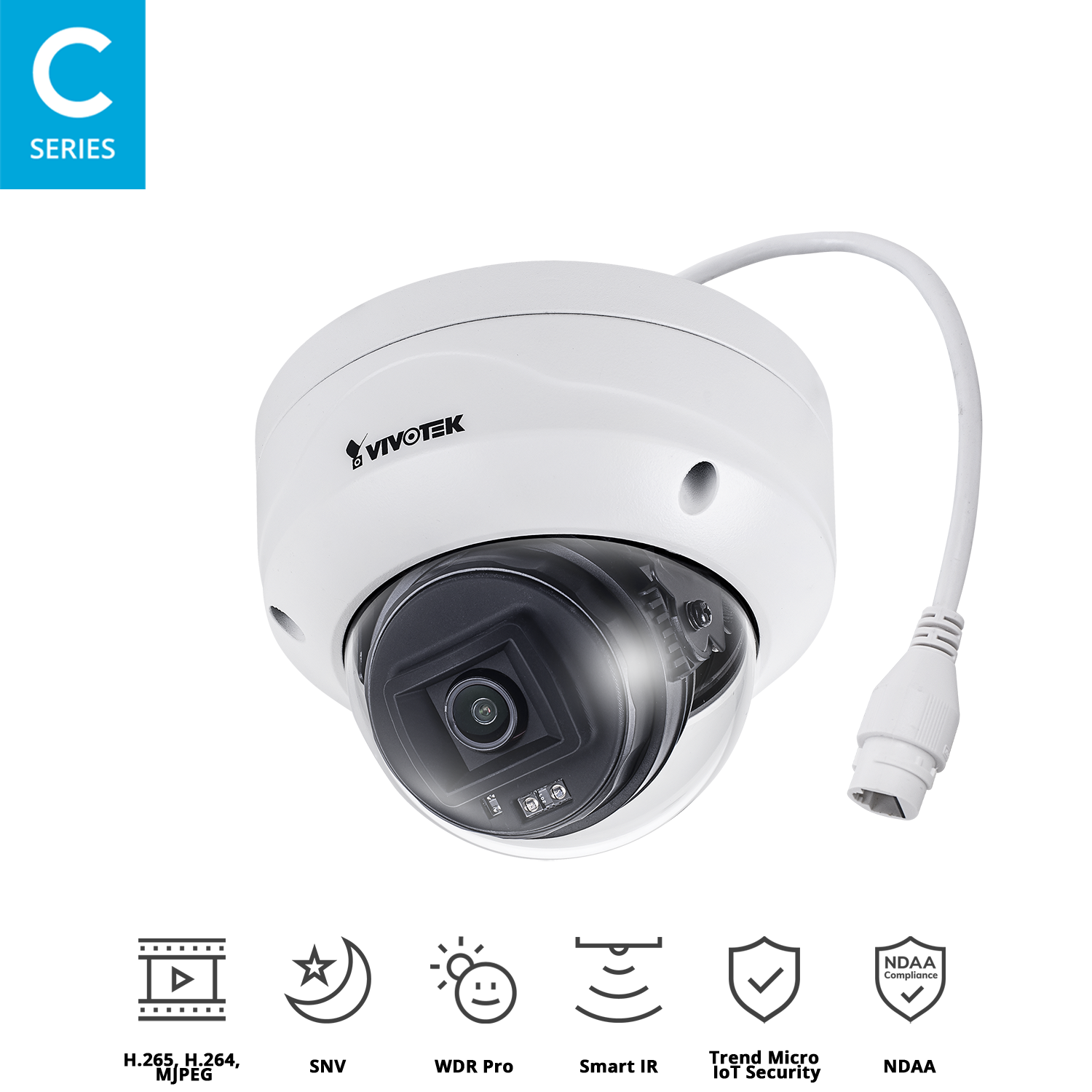 VIVOTEK 5MP FIXED DOME CAMERA – SecuSafe AU