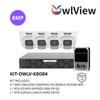 UNV 8MP 8CH OWLVIEW KIT
