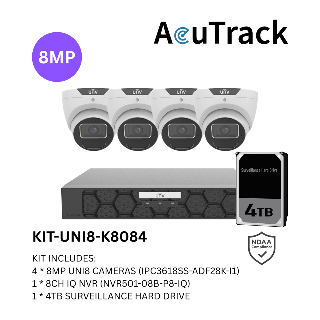 UNV 8MP 8CH UNI8 KIT