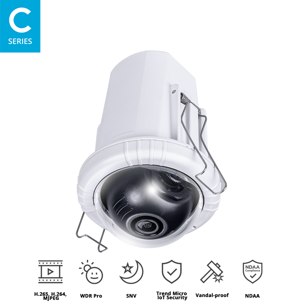 VIVOTEK 5MP FIXED RECESSED CAMERA