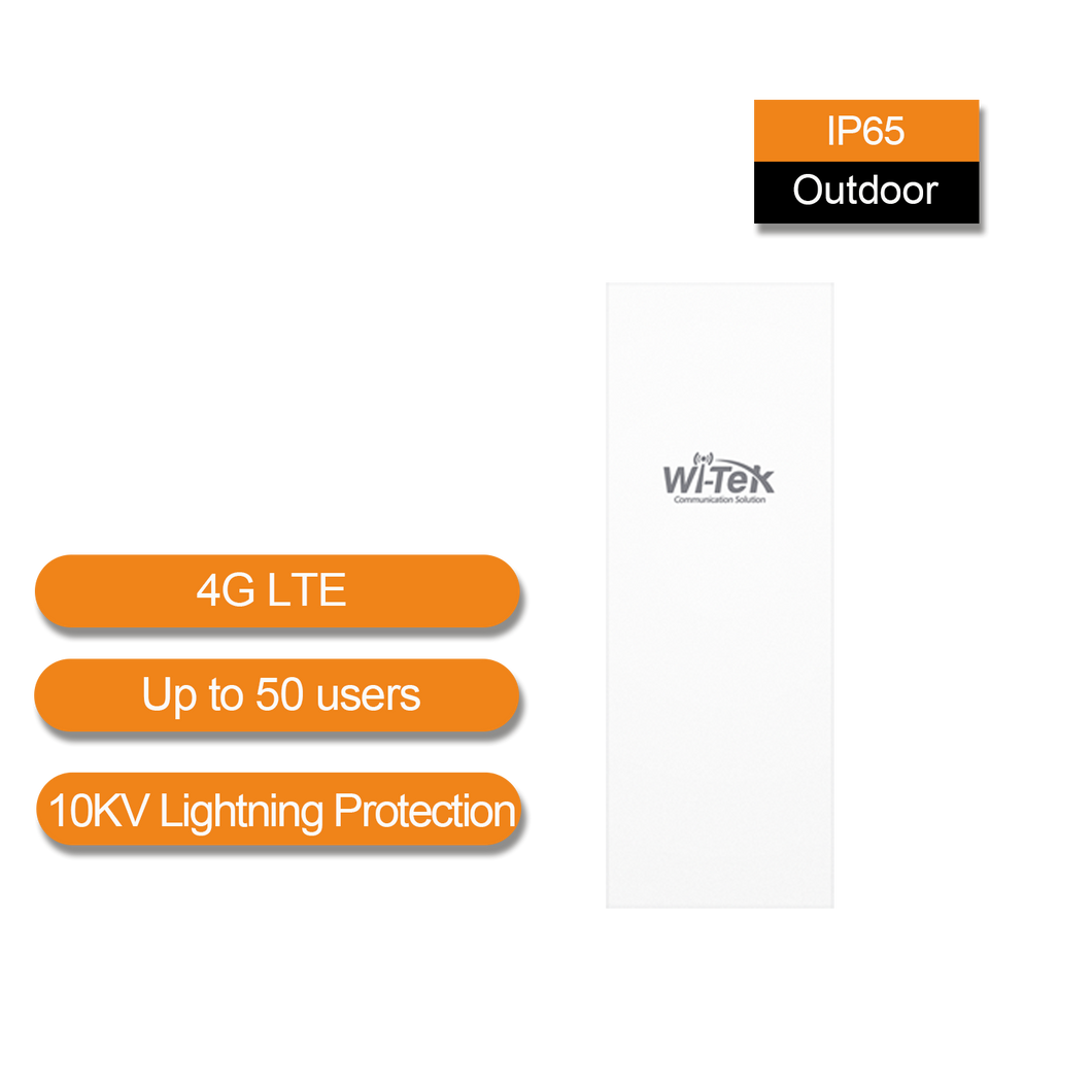 WI-TEK 4G WI-FI AND WIRED NETWORK