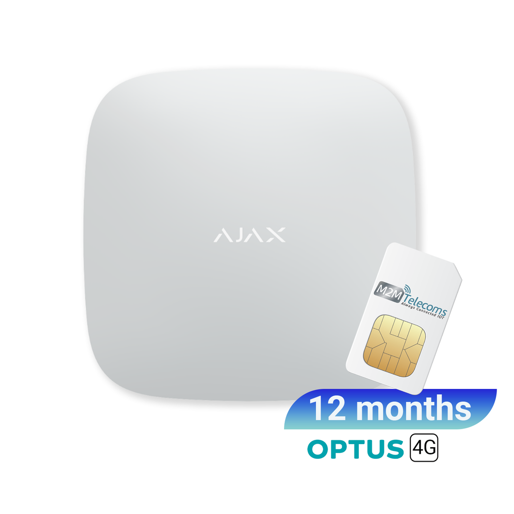 HUB 2 (4G) (WHITE) OPTUS 4G SIM INCLUDED (12 MONTHS PLAN)