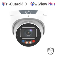 UNV 8MP TriGuard OWLVIEW PLUS Turret MOTORISED Camera