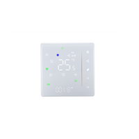 Akubela 24V 4PIPE ZIgbee Fancoil Thermostat White