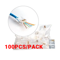 CAT6 RJ45 NETWORK PLUG (100PCS/PACK)