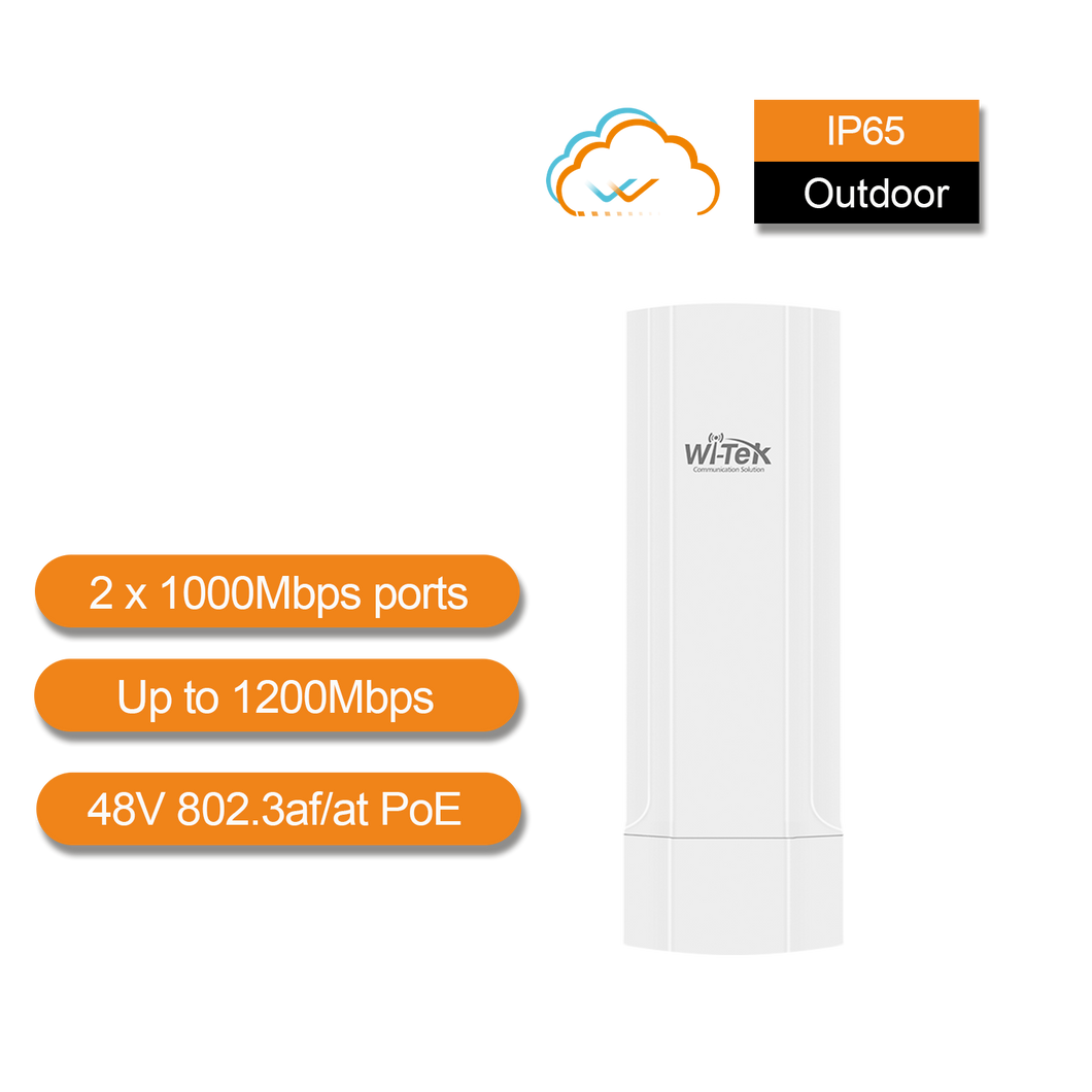 WI-TEK WI-FI 4/5 OUTDOOR ACCESS POINT