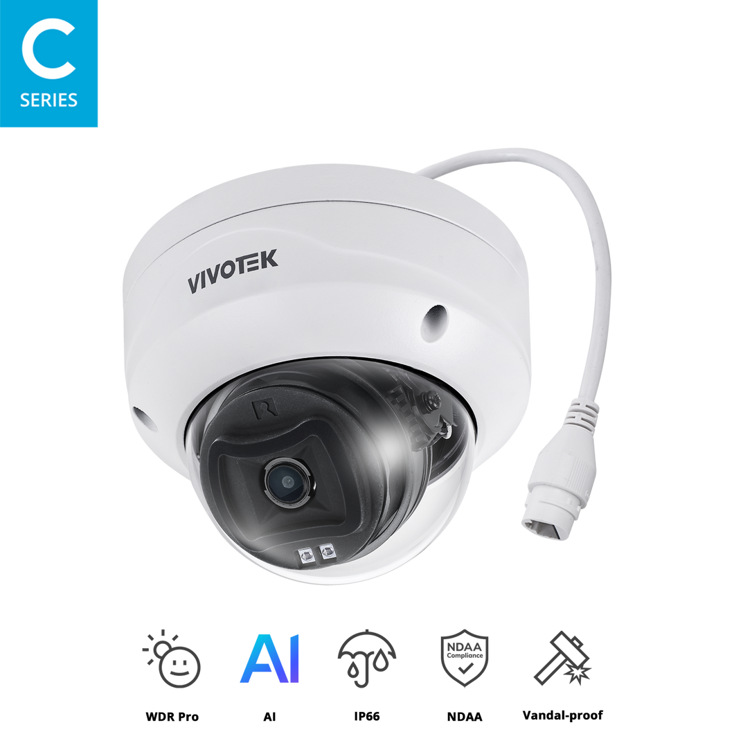 VIVOTEK 5MP FIXED DOME CAMERA