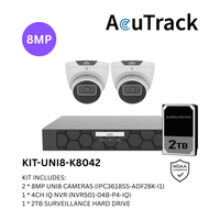 UNV 8MP 4CH UNI8 KIT
