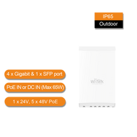WI-TEK OUTDOOR GIGA 4 PORTS POE SWITCH