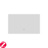 Konec Smart Switch Floating Button 1G Glass White