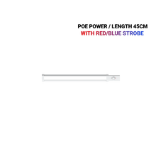 Load image into Gallery viewer, NIGHT SABRE POE 45CM SECURITY LIGHT WITH STROBE ALARM WHITE
