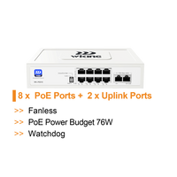 WI-TEK WIKING GIGABIT 8 PORT POE SWITCH