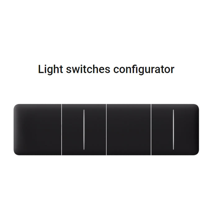 Light switches configurator