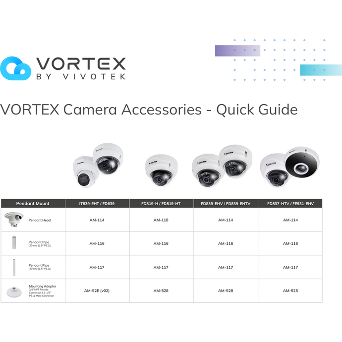 VORTEX Camera Accessories