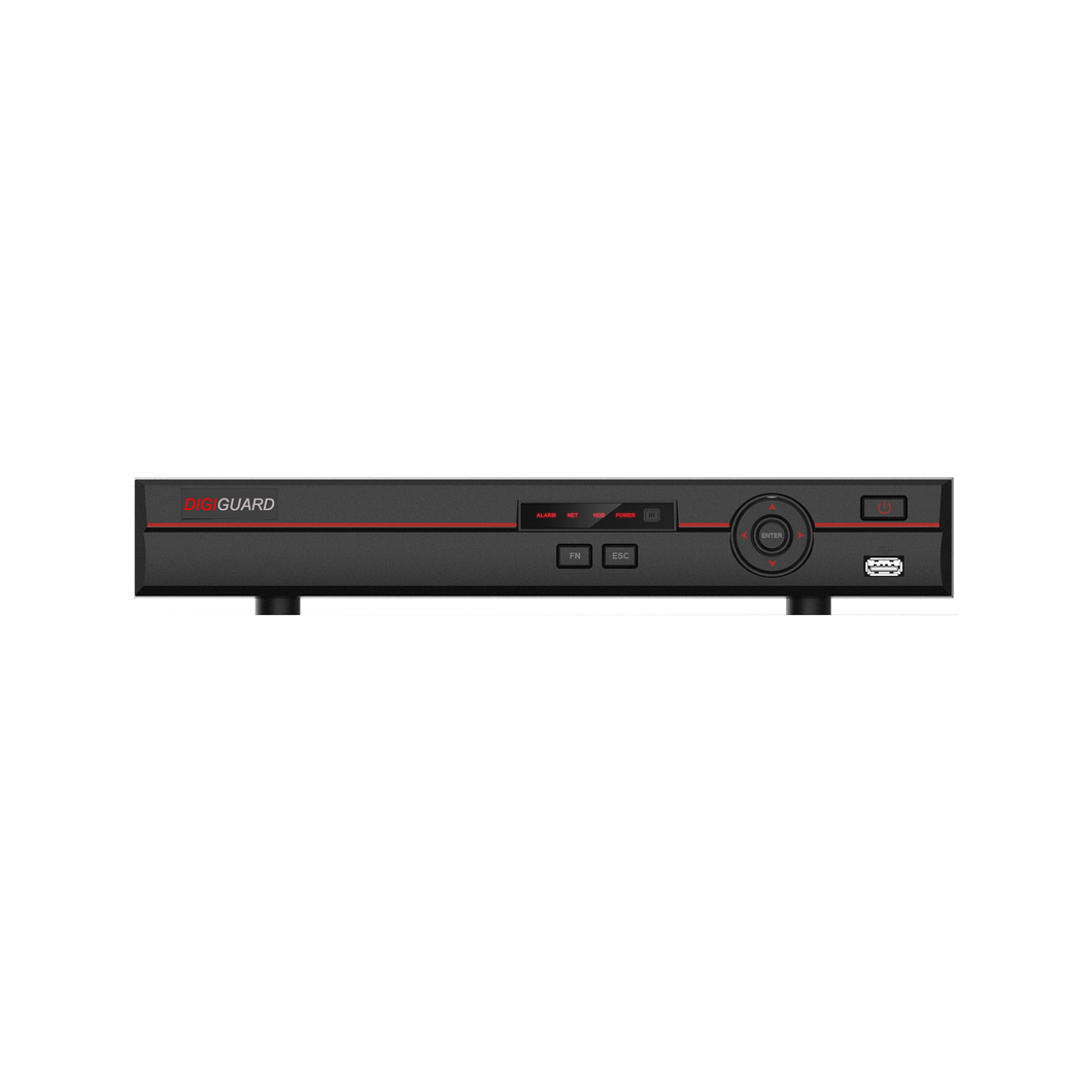 DIGIGUARD 4CH XVR DVR WITHOUT HDD