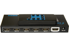 Load image into Gallery viewer, 5 IN 1 OUT HDMI SWITCHER
