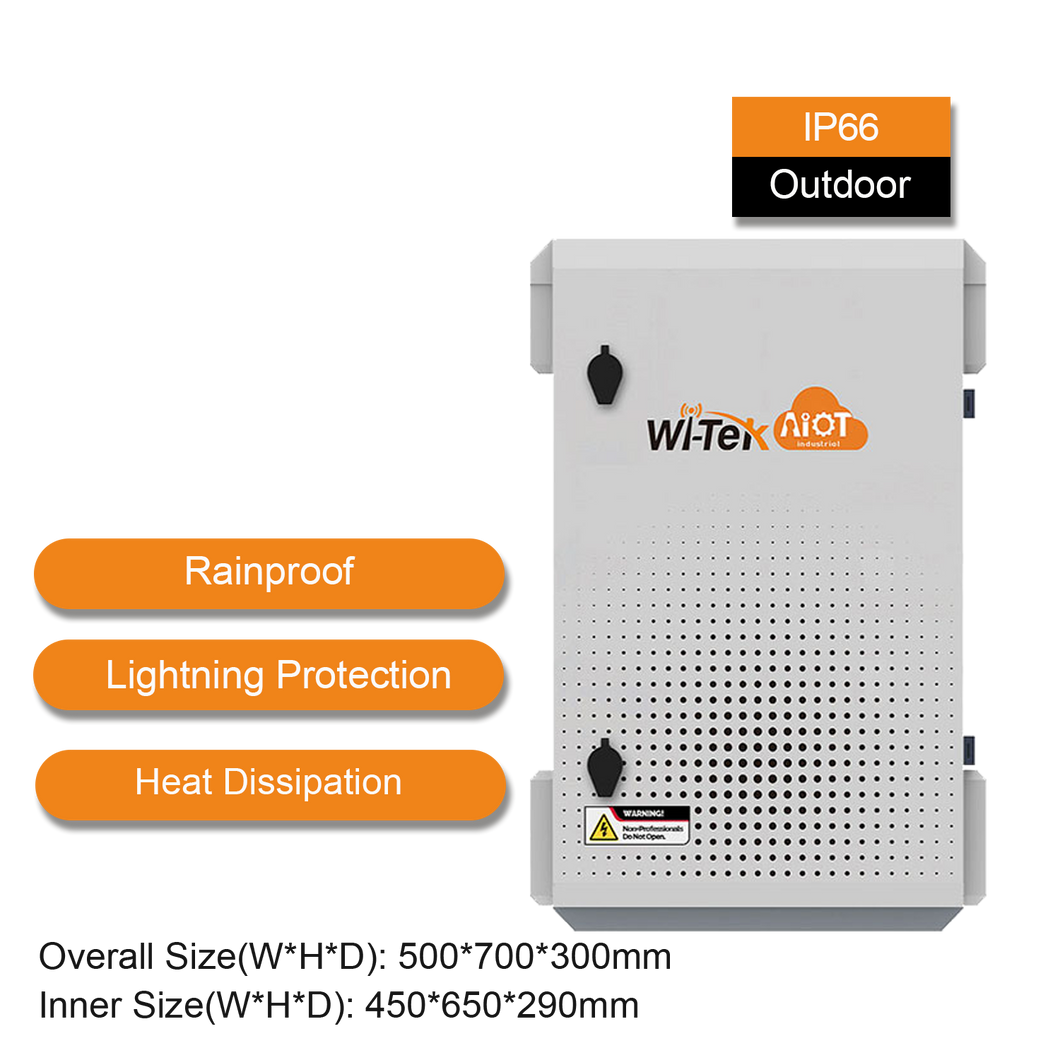 WI-TEK IP66 AND IK10 HOUSING (500*700*300 mm)