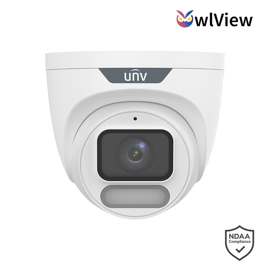 UNV 4MP OWLVIEW TURRET 2.8mm FIXED CAMERA