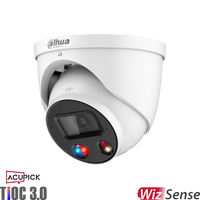 DAHUA 8MP TIOC ACUPICK TURRET FIXED CAMERA WHITE