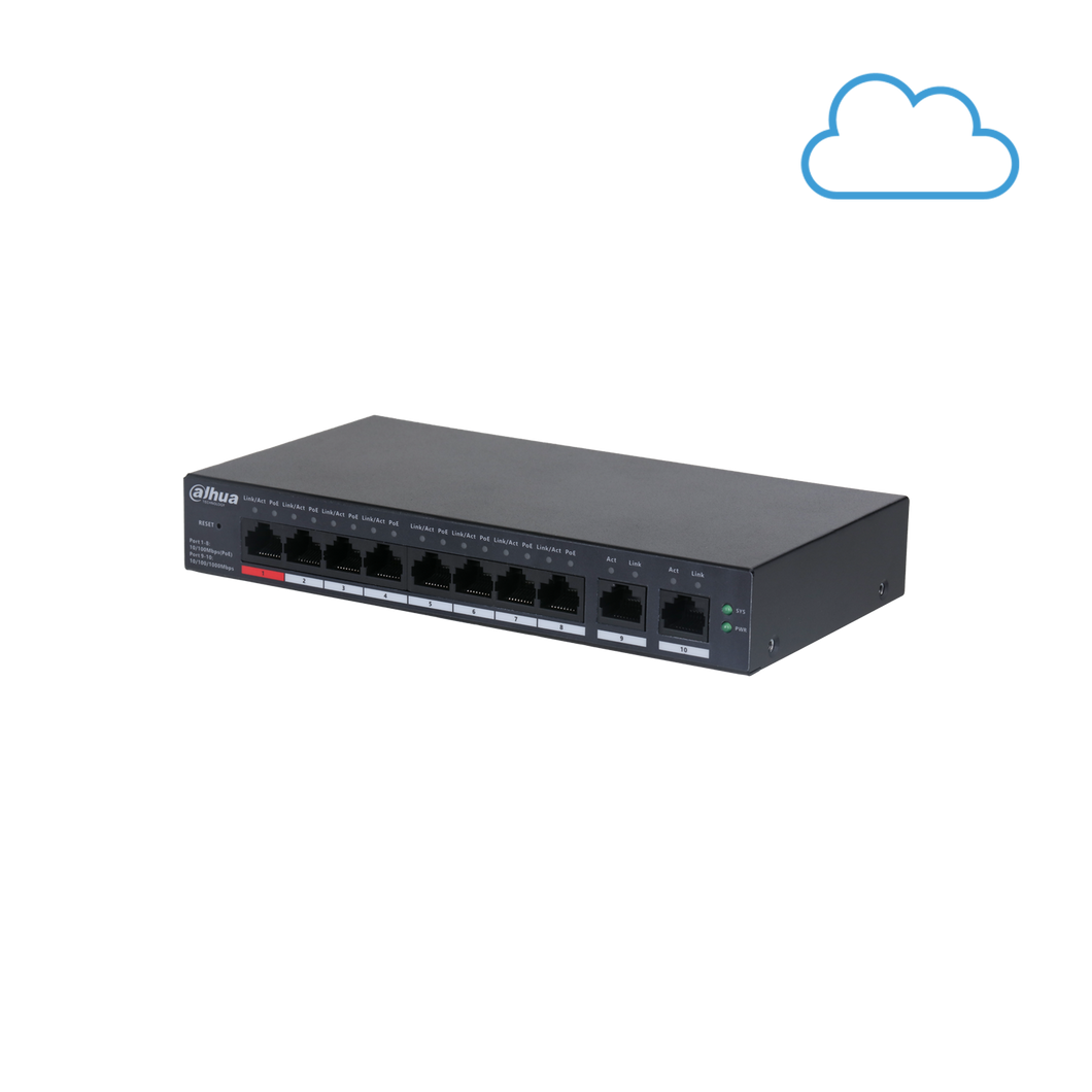 DAHUA 10-PORT CLOUD SWITCH