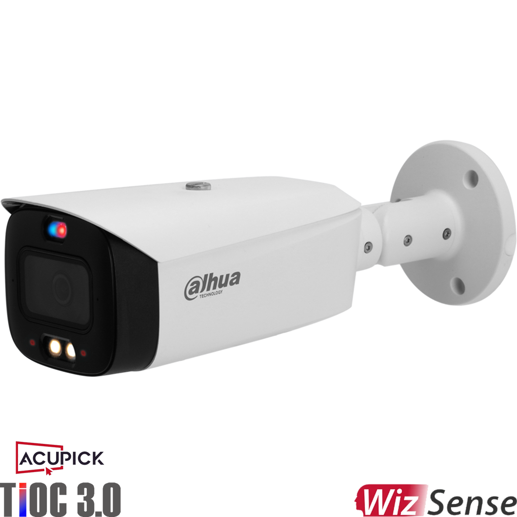 DAHUA 8MP TIOC ACUPICK BULLET FIXED CAMERA WHITE