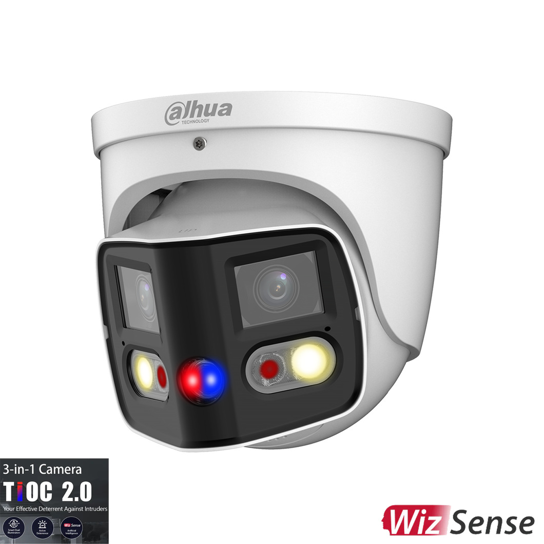 DAHUA 2 X 4MP TIOC 2.0 TURRET FIXED CAMERA