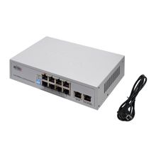 Load image into Gallery viewer, WI-TEK ECONOMIC 8 PORTS POE SWITCH
