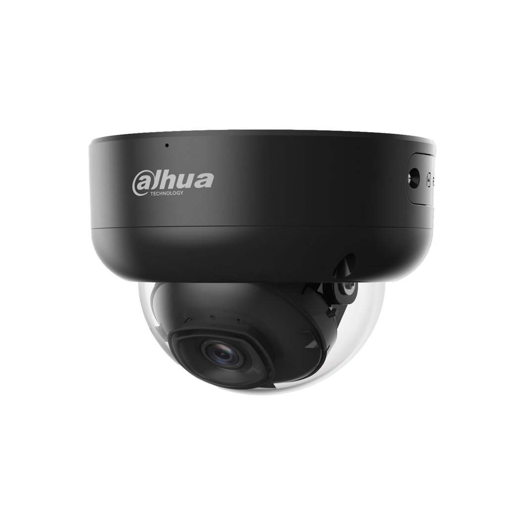 DAHUA 8MP (4K) DOME FIXED BLACK CAMERA
