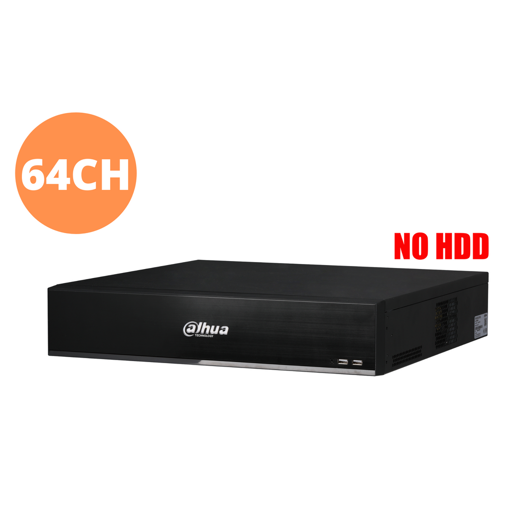 DAHUA 64CH AI NVR WITHOUT HDD